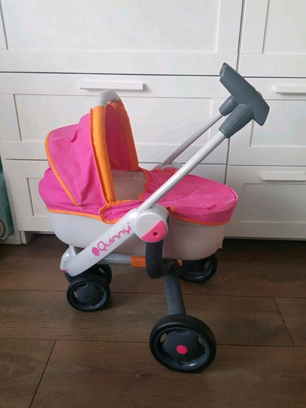 quinny dolls pram 3 in 1